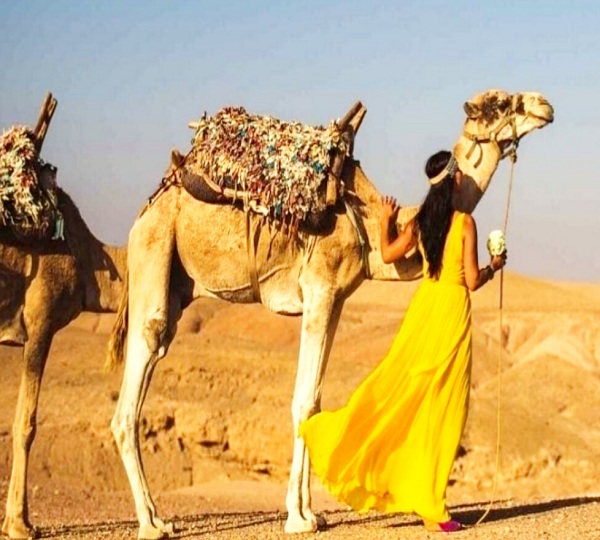 Sunset Camel Ride in the Agafay Desert